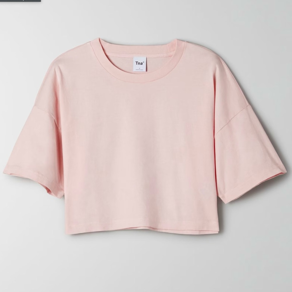 TNA Light Pink Laid Back T-shirt